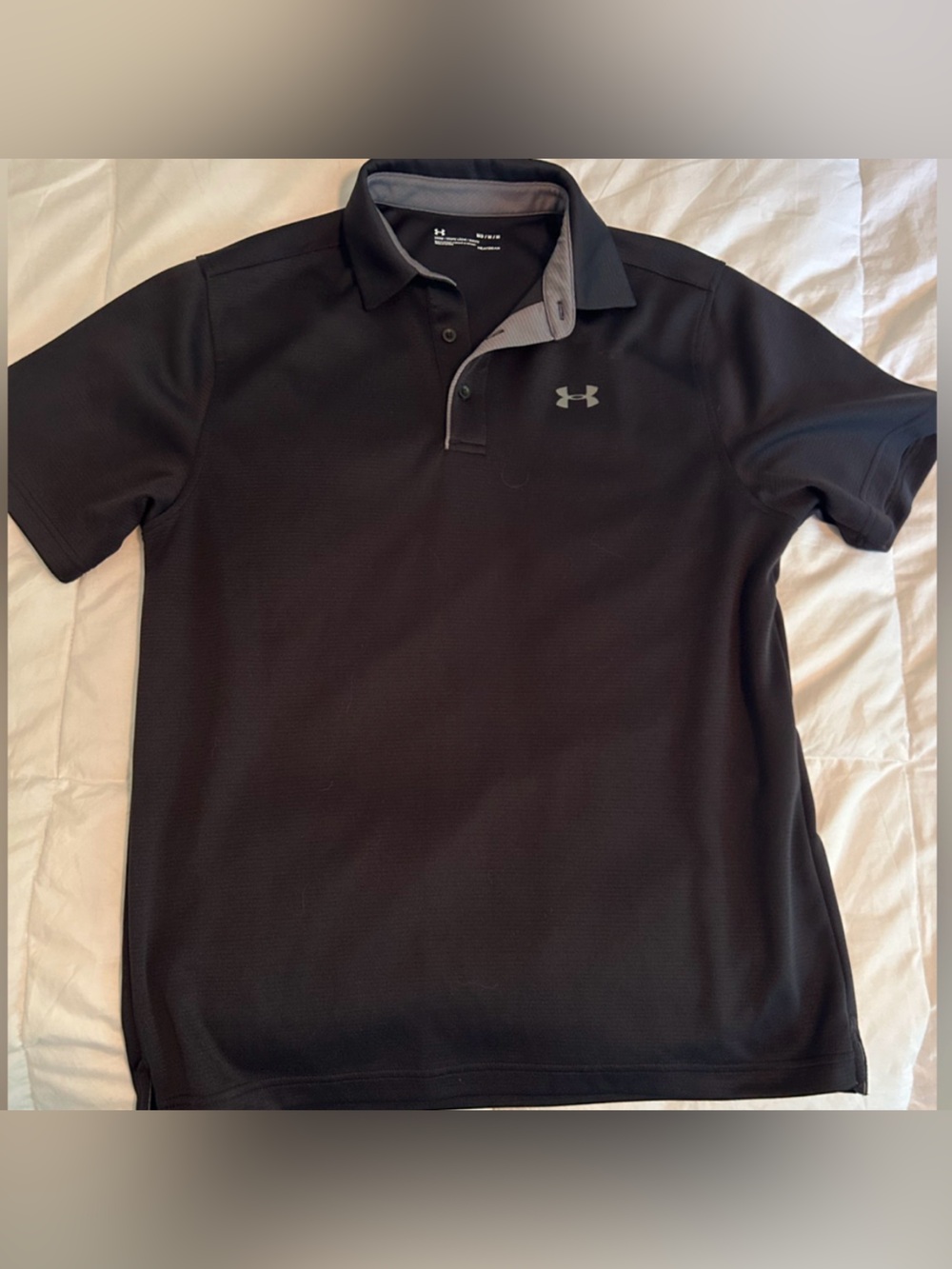 Under Armour Black Men's Polo Shirt